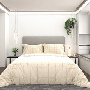 Printed Duvet Cover 3 Piece Set - Cotton