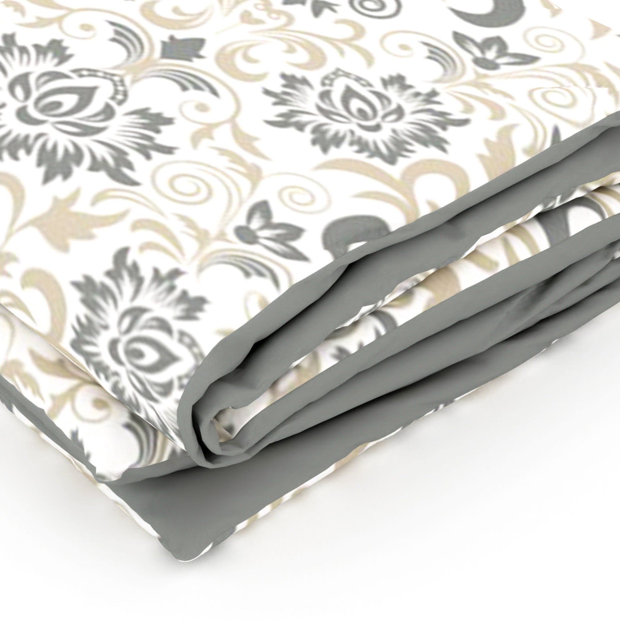 Printed Duvet Cover 3 Piece Set - Cotton
