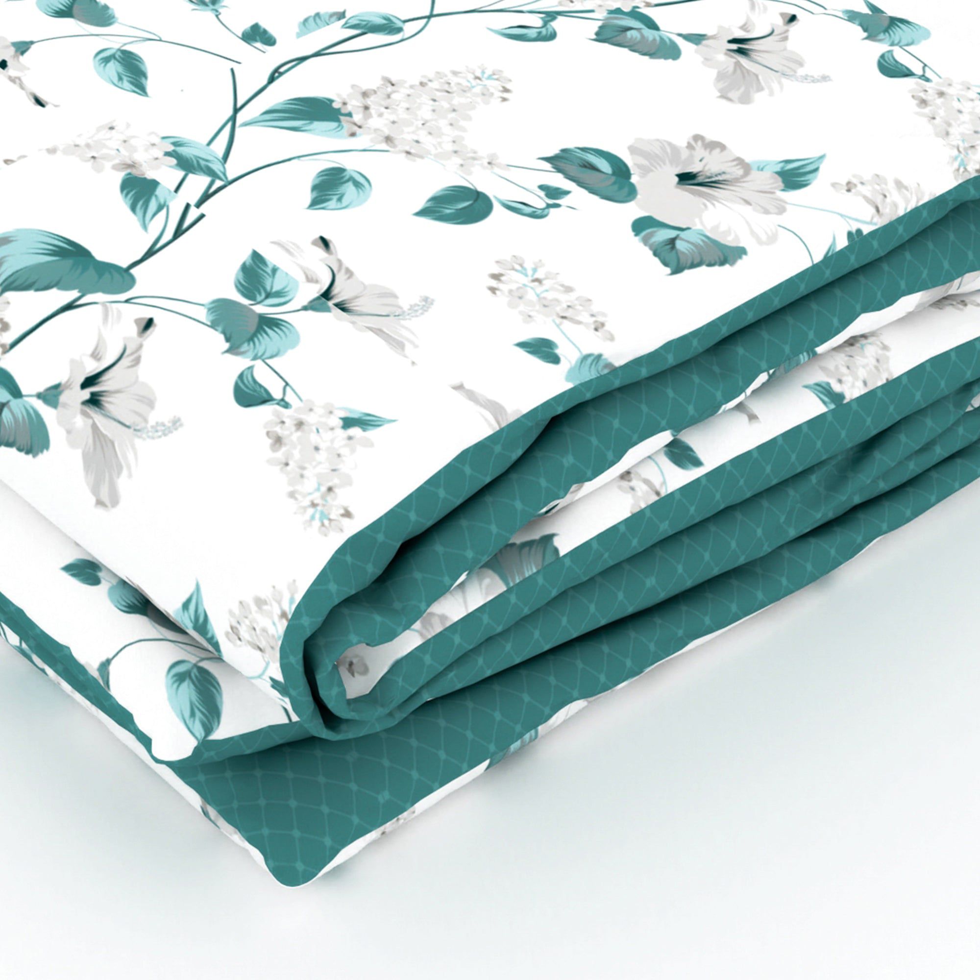 Printed Duvet Cover 3 Piece Set - Cotton