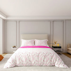 Printed Duvet Cover 3 Piece Set - Cotton