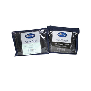 Essential Fitted Sheet + Standard Pillow Case Value Set - Linens