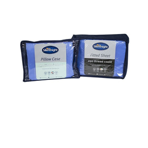 Essential Fitted Sheet + Standard Pillow Case Value Set - Linens