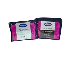 Essential Fitted Sheet + Standard Pillow Case Value Set - Linens