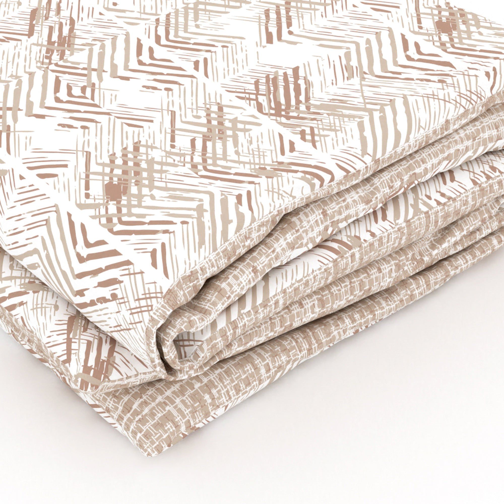 Printed Duvet Cover 3 Piece Set - Cotton