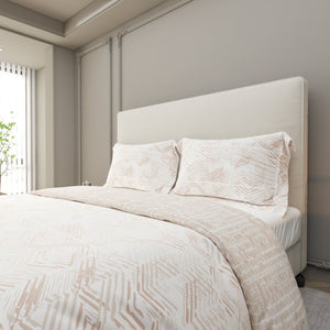 Printed Duvet Cover 3 Piece Set - Cotton