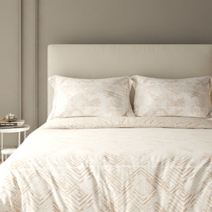 Printed Duvet Cover 3 Piece Set - Cotton