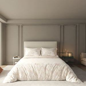 Printed Duvet Cover 3 Piece Set - Cotton