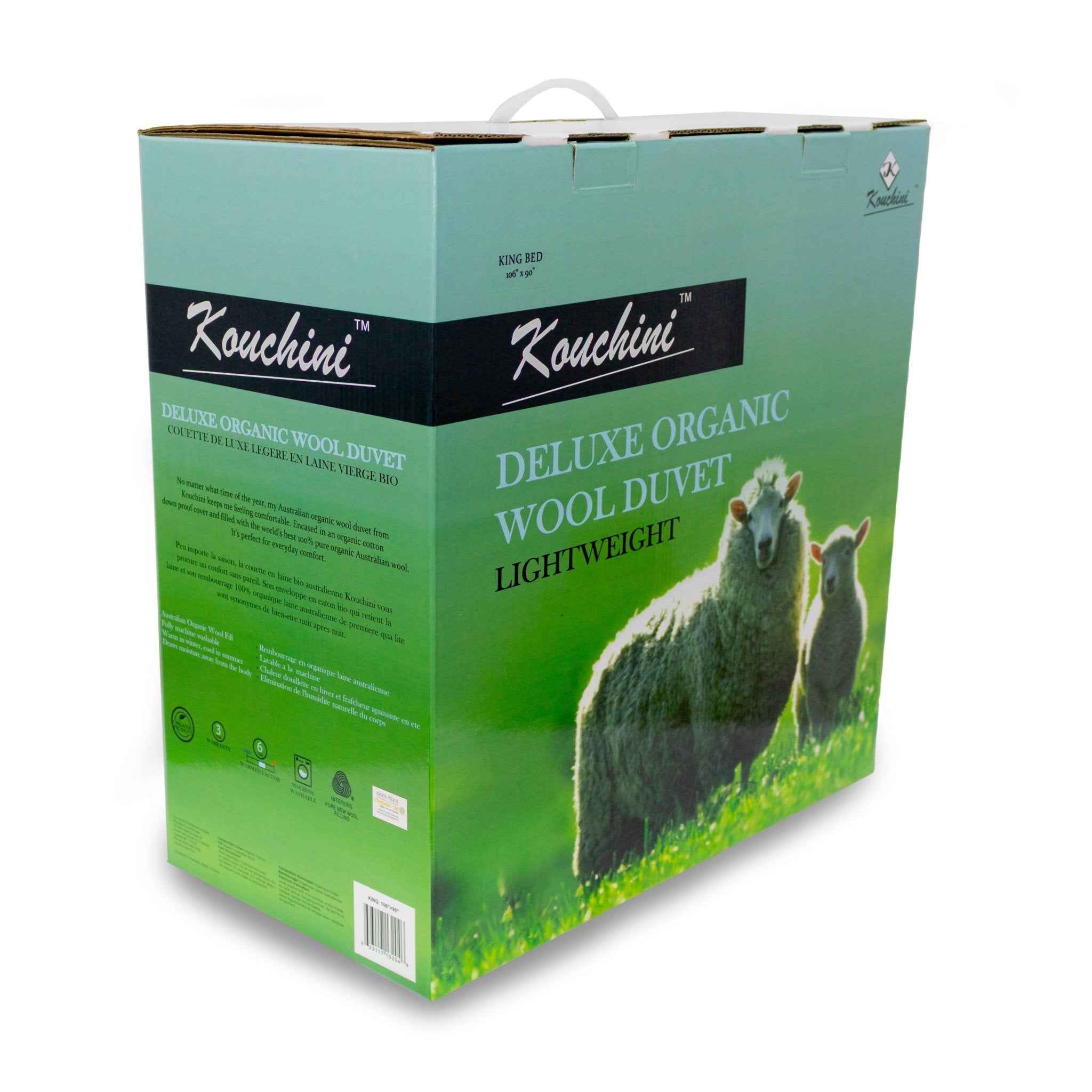 Kouchini Organic Light Wool Duvet - Duvets