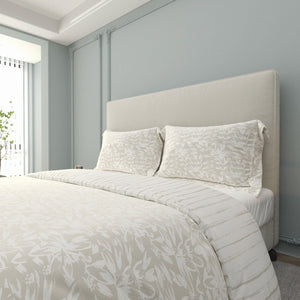 Printed Duvet Cover 3 Piece Set - Cotton