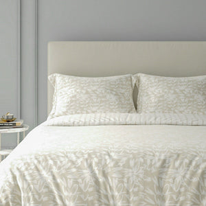 Printed Duvet Cover 3 Piece Set - Cotton