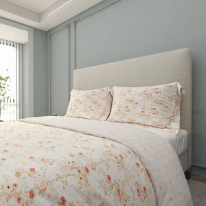 Printed Duvet Cover 3 Piece Set - Cotton