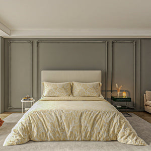 Printed Duvet Cover 3 Piece Set - Cotton