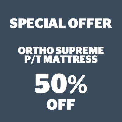 Ortho Supreme Pillow Top Mattress - mattress