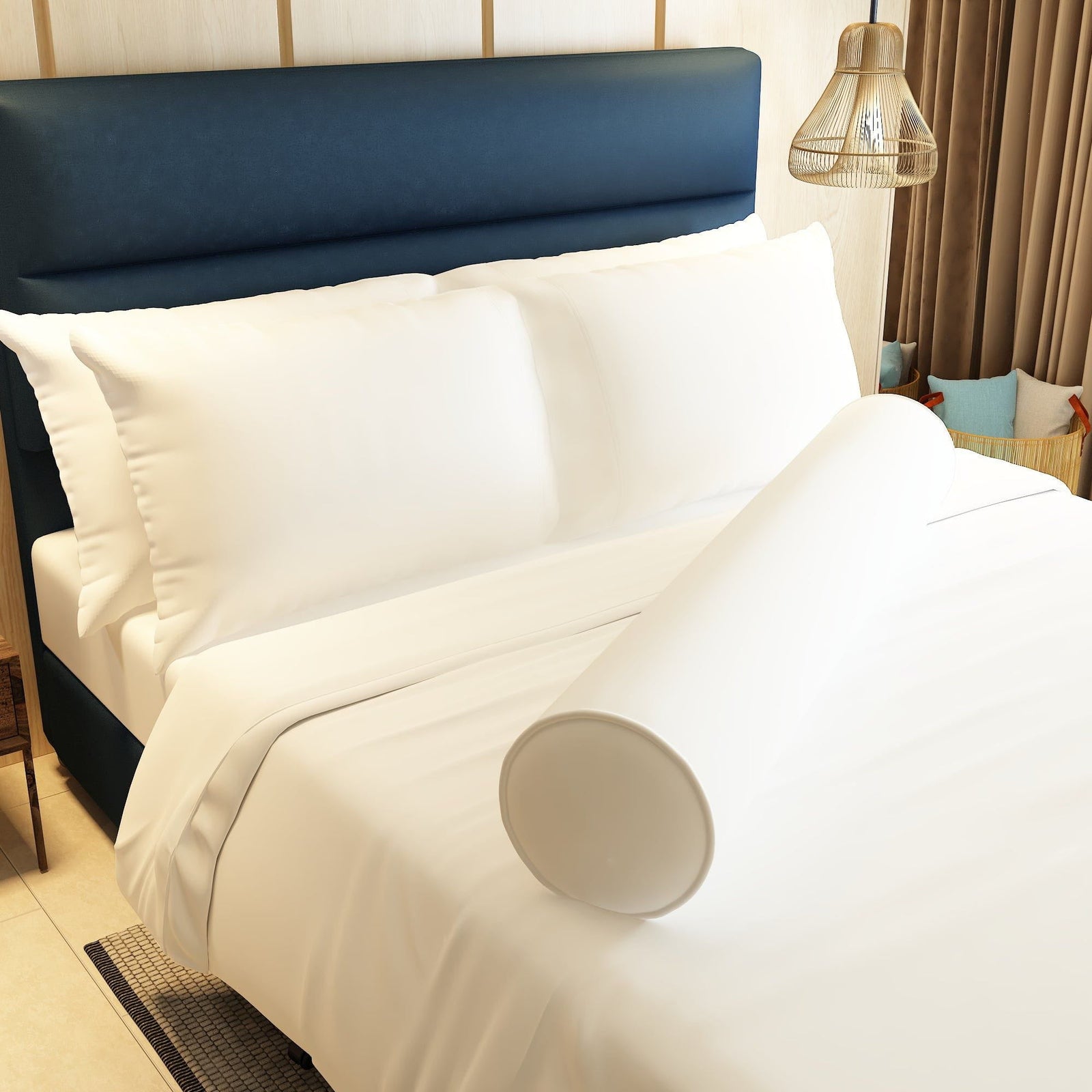 Standard Bolster Pillow Case - Linens